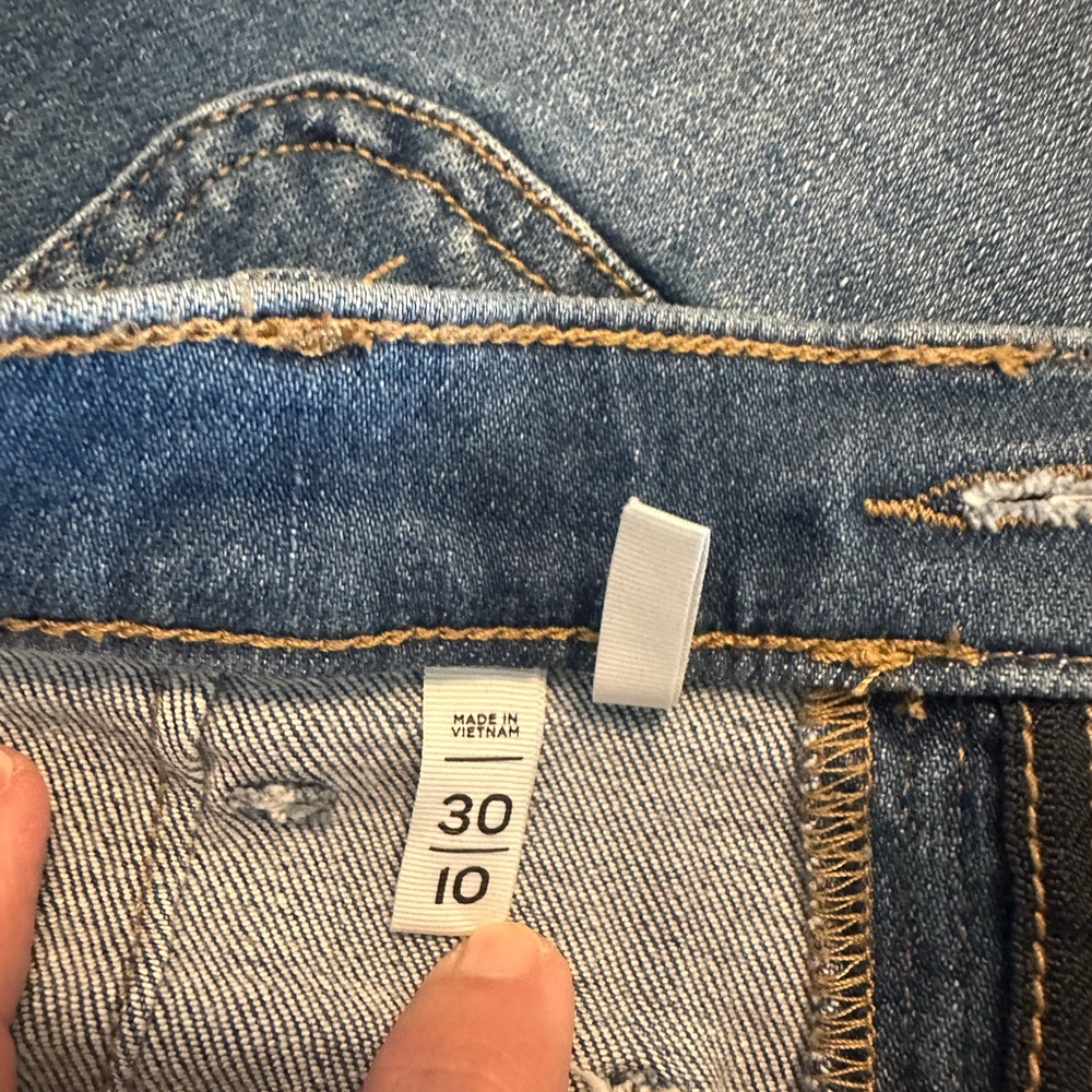Loft cropped jeans Size 10 - Picture 3 of 7
